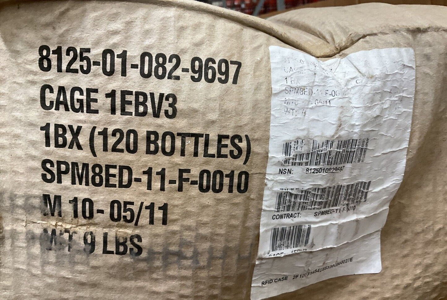 1BOX Easter Seal Rehabilitation SPM8ED-11-F-0010 Oil Sample Bottle 8125010829697