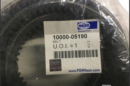 Perkins 2506 Drive Belt  Perkins 2806 SET OF 3 Drive Belt 10000-05190