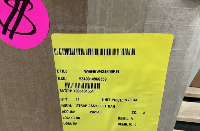 Strap Assy 12988442 NSN 5340-01-496-6359 - photo 3