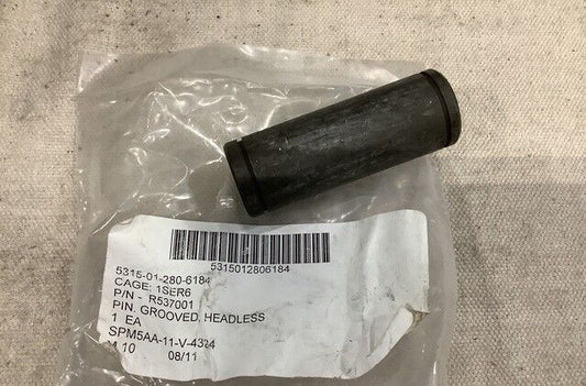 GENUINE MILITARY R537001 M10WJ108 HEADLESS GROOVED PIN NSN 5315-01-280-6184