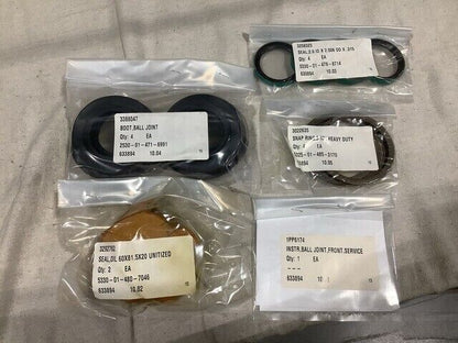 OSHKOSH MTVR 7 TON  3919960 FRONT BALL JOINT PARTS KIT 2530-01-611-2747