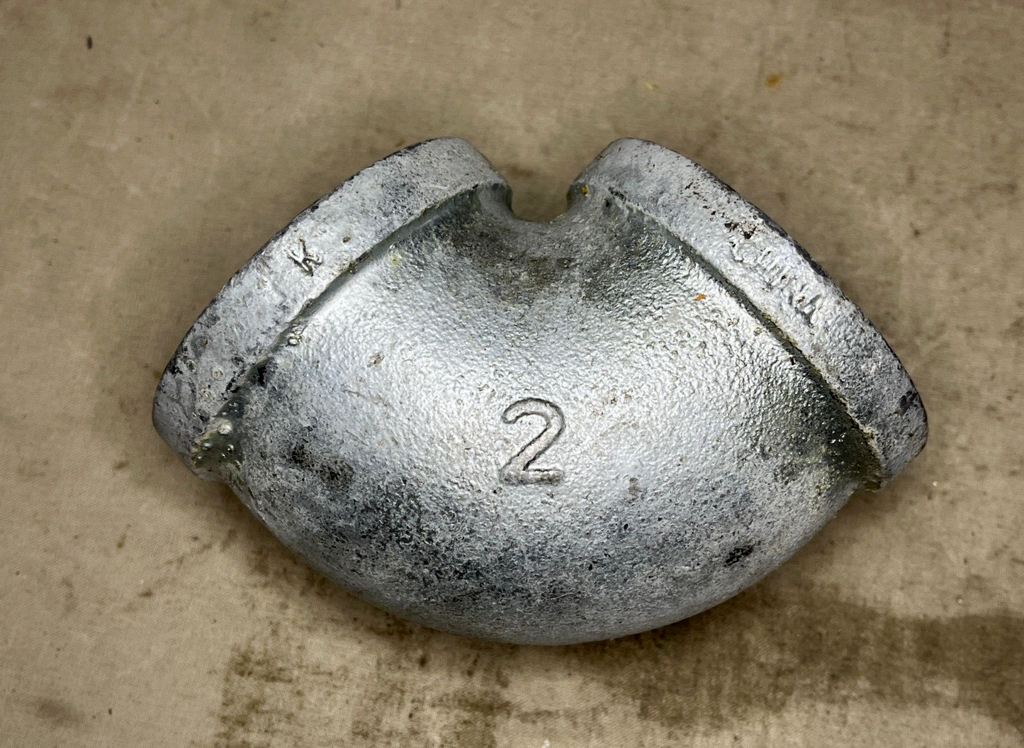 AIRCRAFT F-16 4638K138 2'' FEMALE PIPE ELBOW 110-5473 4730-01-235-5586