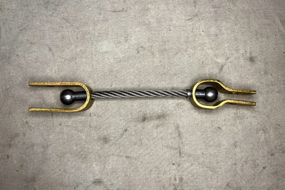 BRADLEY A4, A3 (BFVS) SINGLE LEG WIRE ROPE ASSEMBLY 12976732 4010-01-463-1743