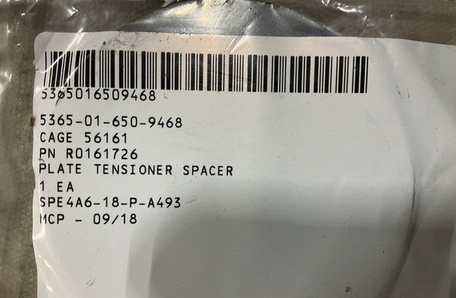 Plate Spacer R0161726 NSN 5365-01-650-9468 - photo 3