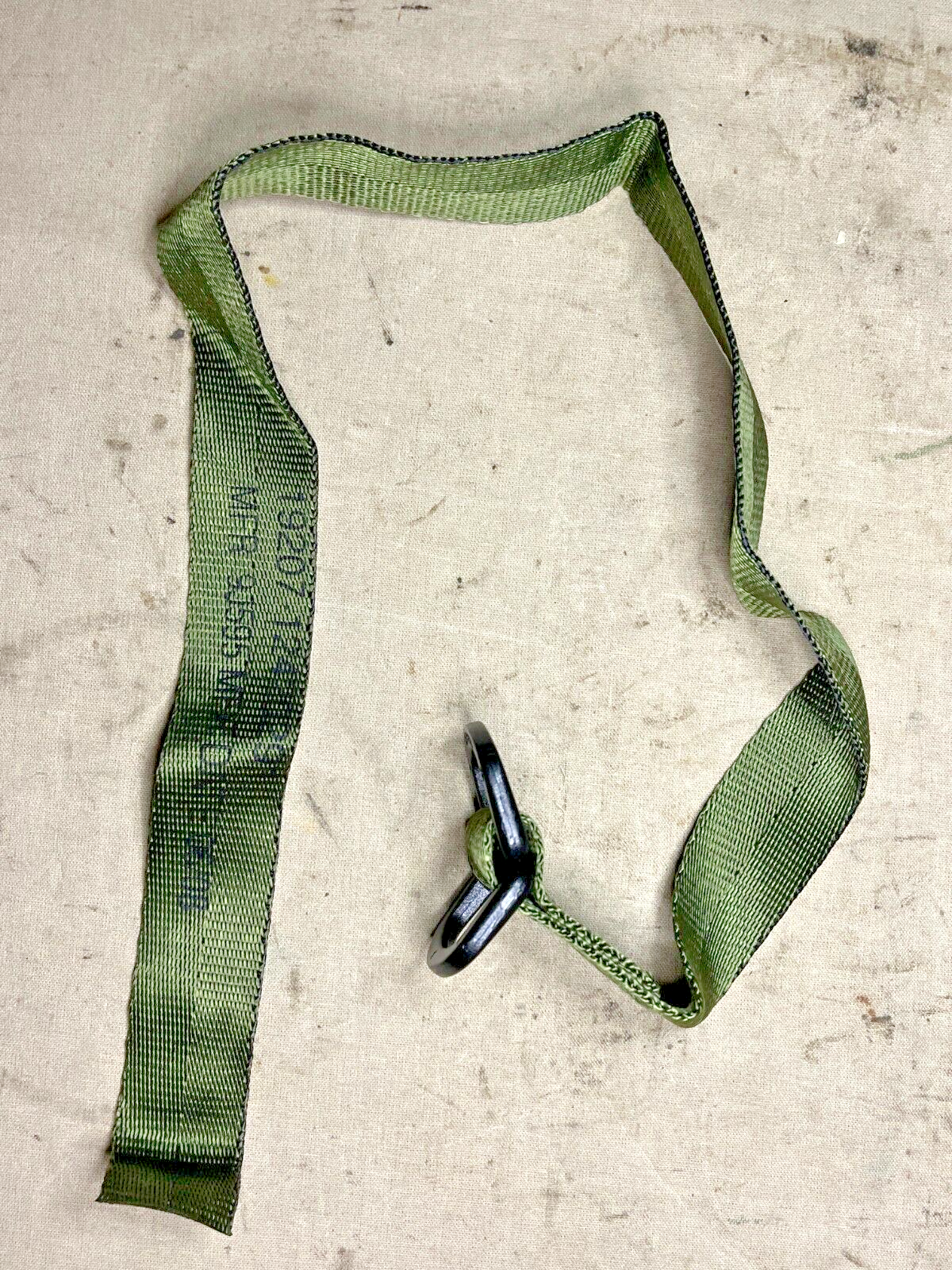 MILITARY FMTV LMTV 12420291 CARGO COVER TOP SIDE SUPPORT STRAP 5340-01-451-8966