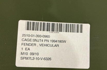 Vehicular Fender 1994180W NSN 2510-01-393-0960 - photo 7