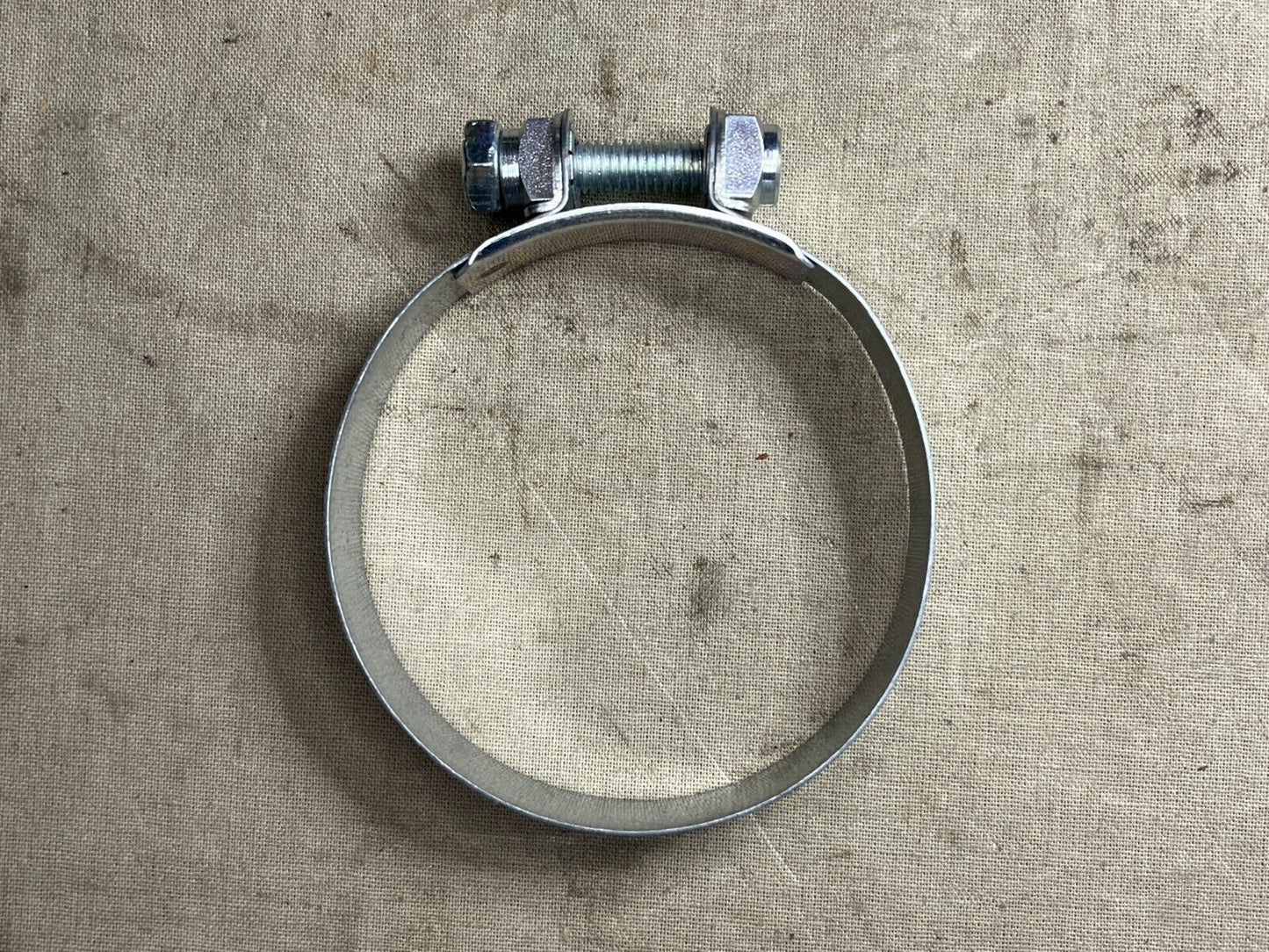 STAINLESS STEEL GEAR HOSE CLAMP 129625 2'' PIPE ADJUSTABLE WORM 4730-12-357-6687