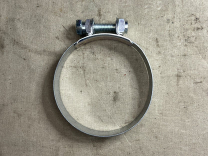 STAINLESS STEEL GEAR HOSE CLAMP 129625 2'' PIPE ADJUSTABLE WORM 4730-12-357-6687