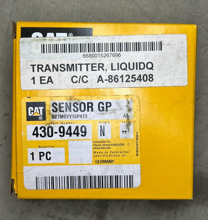 GENUINE CAT CATERPILLAR 430-9449 LIQUID COOLANT LEVEL SENSOR 6680-01-526-7696