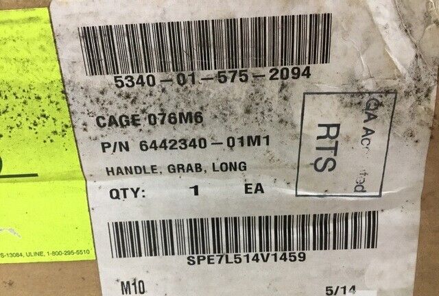 MILITARY MEDIUM CRAWLER TRACTOR BOW HANDLE 6442340-01M1 5340-01-575-2094