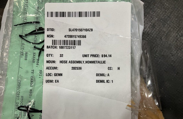 Non-metallic Hose Assy 08E-08FA08FC057 NSN 4720-01-574-9366 - photo 5