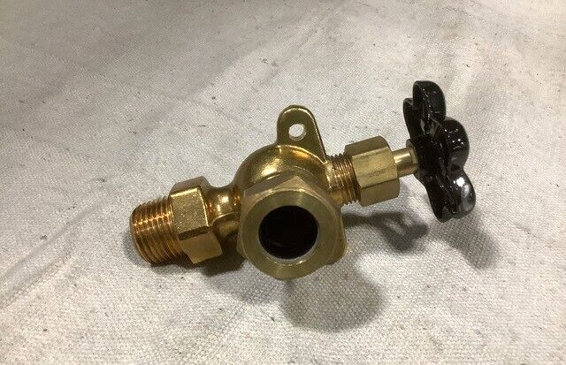 LANDING CRAFT MECHANIZED 20-104-10 VALVE LIQUID SIGHT INDICATOR 6680-00-058-1530