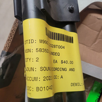 PRO-LINE RACING SOUNDRECORDING SPEAKER STAND - BLACK - OPEN BOX