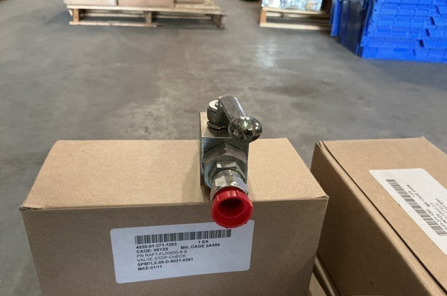 Stop-check Valve RAF7-FL20600-8-8 NSN 4820-01-371-1263 - photo 4