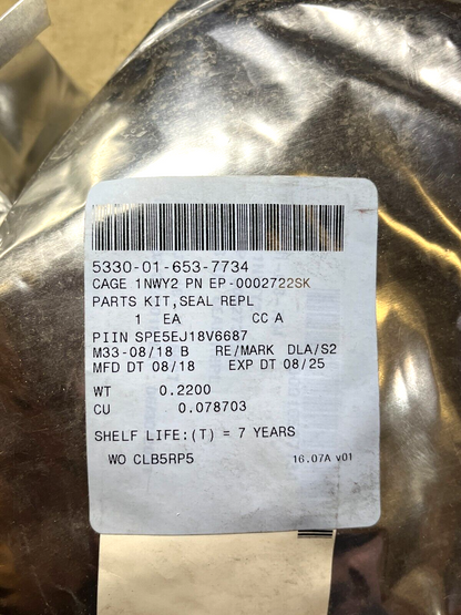 5330-01-653-7734	CYLINDER SEAL REPAIR KIT EP-0002722SK