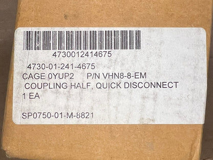 Quick Disconnect Coupling Half VHN8-8-EM NSN 4730-01-241-4675 - photo 7