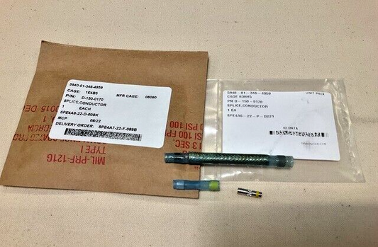 TYCO ELECTRONICS D-150-0170 12 AWG CONDUCTOR SPLICE 10193774 5940-01-346-4959