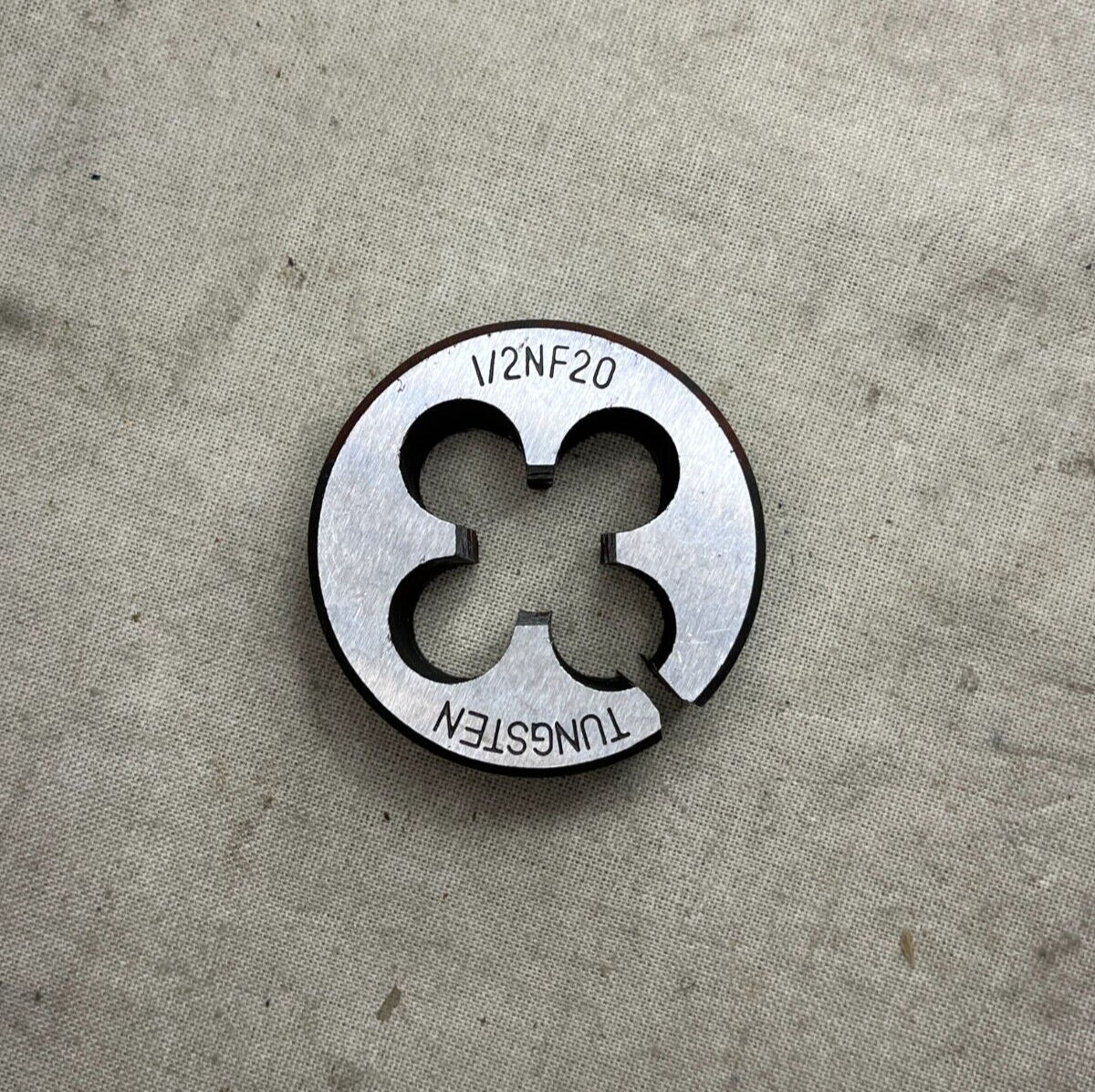 THREADING TOOL 1/2" X 20 NF IMPERIAL DIE NUT 1.5" TUNGSTEN STEEL 1/2NF20