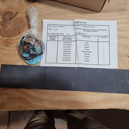 MILITARY M1 M1A1 TURBINE ENGINE STARTER PART KIT M18322511 2835-01-249-9718