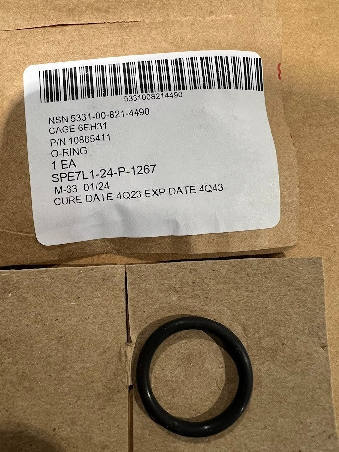 O-ring 10885411 NSN 5331-00-821-4490