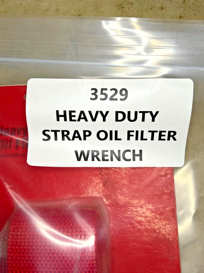 KD TOOLS 3529 HEAVY DUTY STRAP OIL FILTER WRENCH  3/8" & 1/2" DRIVE KDT-3529D