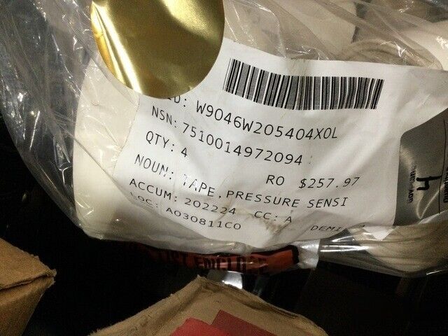 Genuine Roll of 3M 5421 Pressure Sensitive Adhesive Tape 6 " 7510-01-497-2094