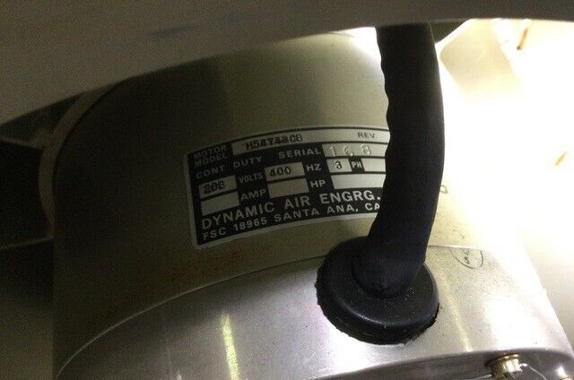 HOWDEN DEFENSE 330372A01 330372P01 VANEAXIAL FAN 4140-01-268-7904