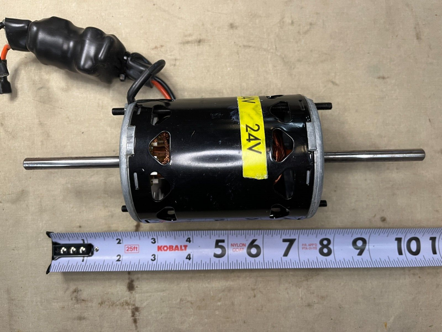 HET M1070 TRUCK 275288 24V ALTERNATING CURRENT BLOWER MOTOR 6105-01-412-5785