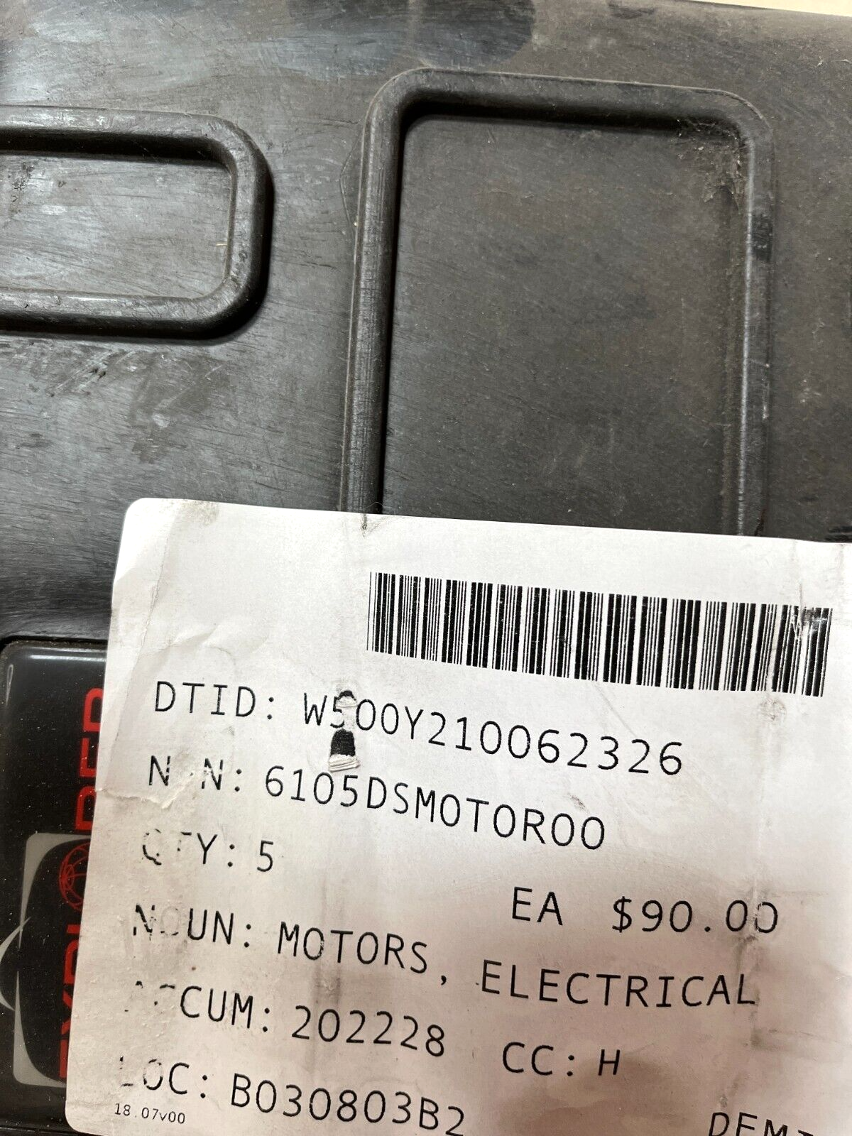 NEW ELECTRICAL MOTOR 3AC24-25635-01 6105DSMOTOROO USA-STOCK