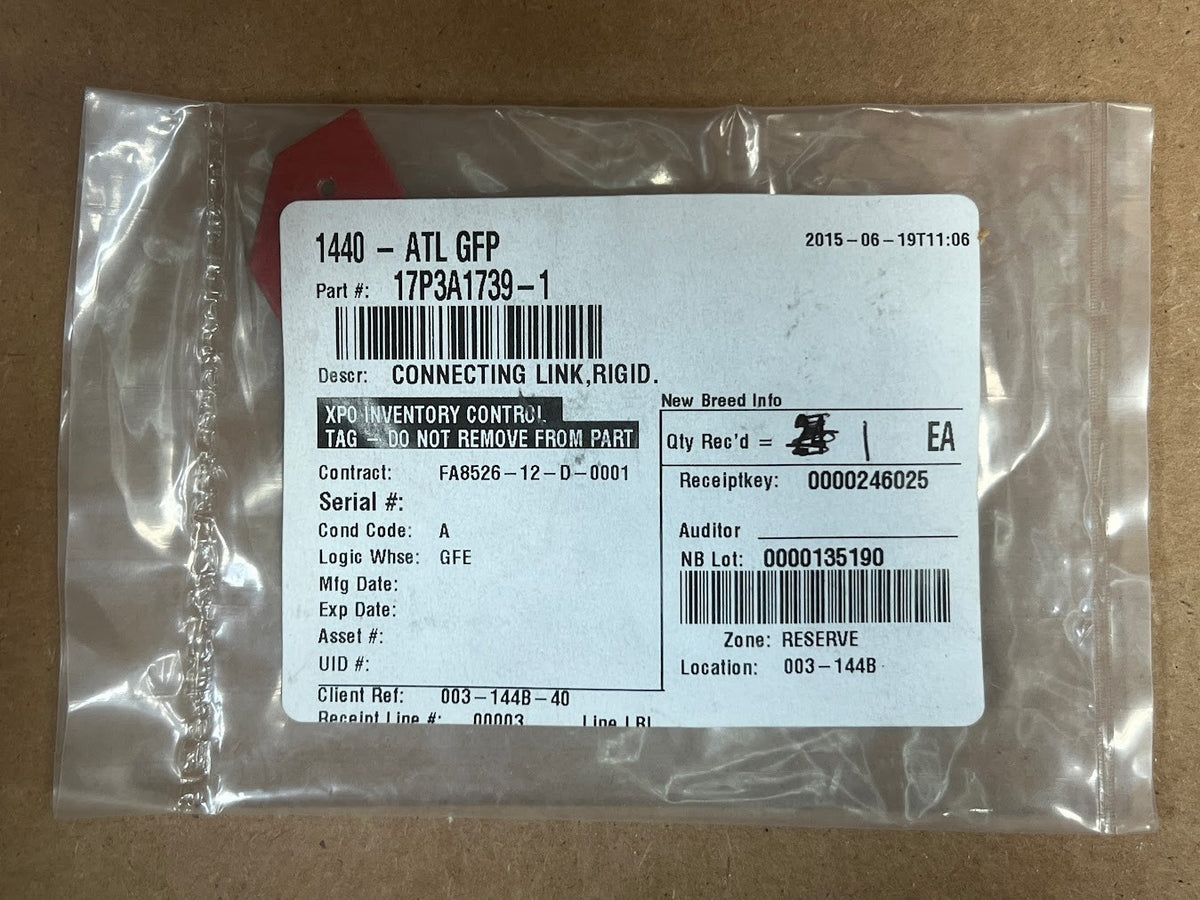 Connecting Link 17P3A1739-1 NSN 3040-01-358-6320 - photo 6
