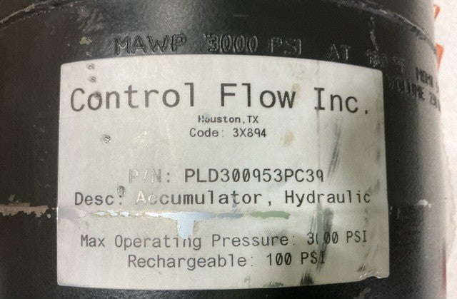 Hydraulic Accumulator PLD300953PC39 NSN 3040-00-004-9182 - photo 5