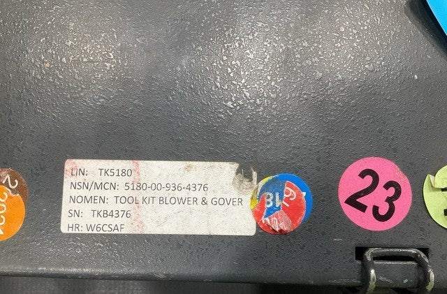 Heavy Duty Blower J-6270-02 NSN 5180-00-936-4376 - photo 8