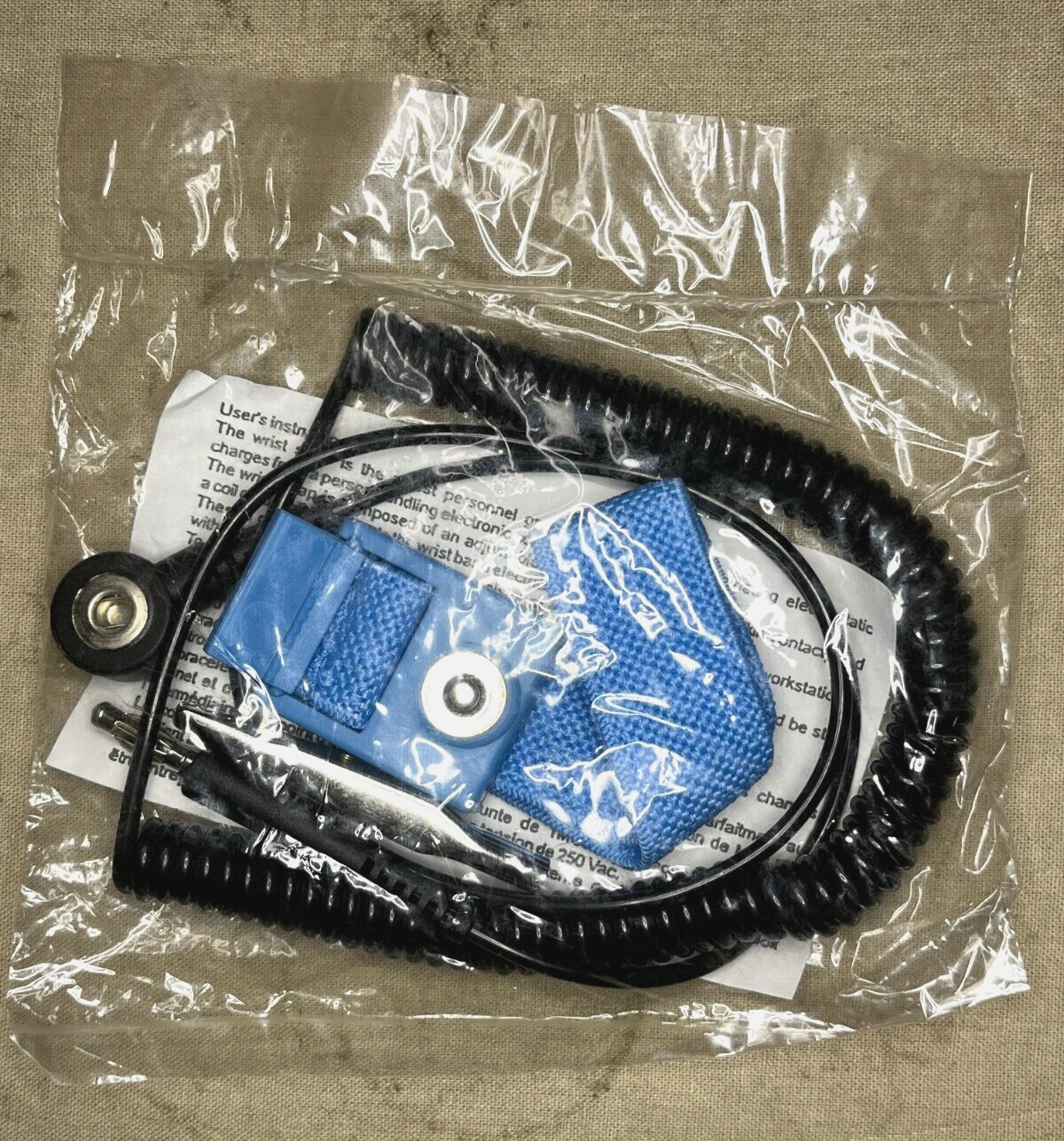 ELECTROSTATIC ESD WORKSTATION COVER 30185/MFS005 24" X 24" 5920-01-385-1188