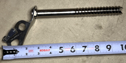 SINGLE ICE SCREW 19CM ANCHOR BLACK DIAMOND EXPRESS ICE SCREW CARABINER TYPE X