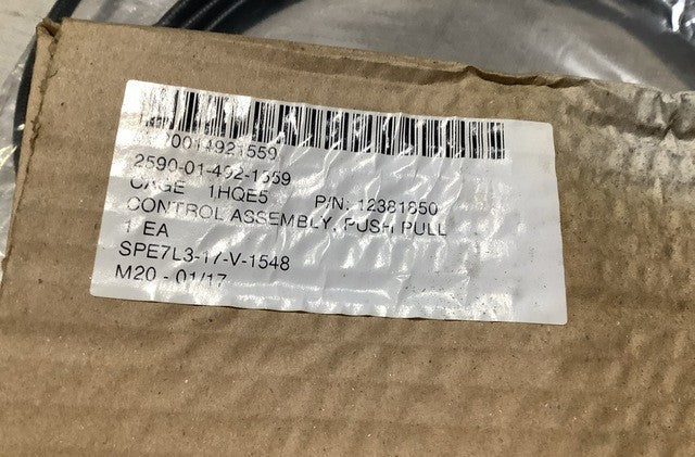Push-pull Control Assy 12381850 NSN 2590-01-492-1559 - photo 2