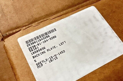 LAV-25 AN/MLQ-36 E09477M BRAKE BACKING PLATE LEFT SIDE 10505036 2530-01-164-3286