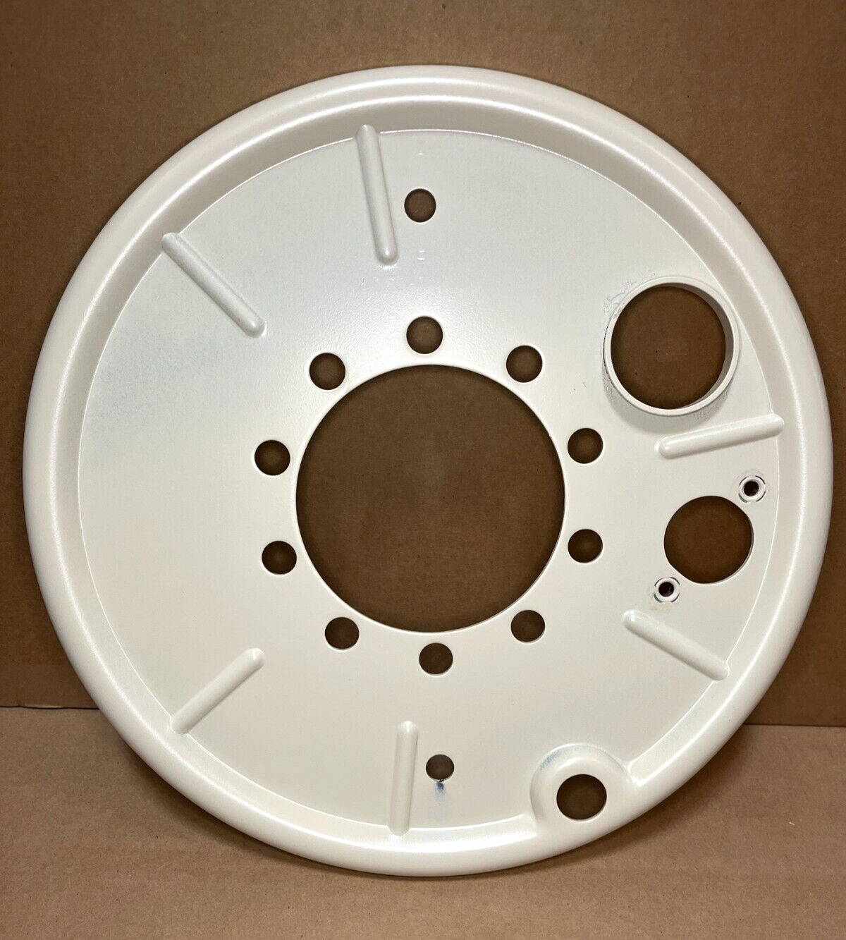 LAV-25 AN/MLQ-36 E09477M BRAKE BACKING PLATE LEFT SIDE 10505036 2530-01-164-3286