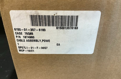 Power Cable Assy M1074 NSN 6150-01-357-6183 - photo 9