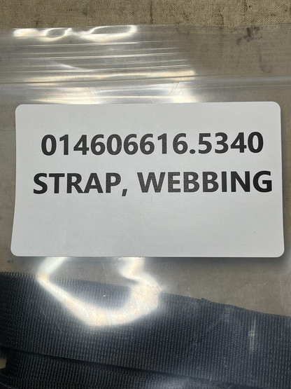 FMTV CAMO VINYL CARGO COVER  WEBBING STRAP, TIE-DOWN 12421716 5340-01-460-6616