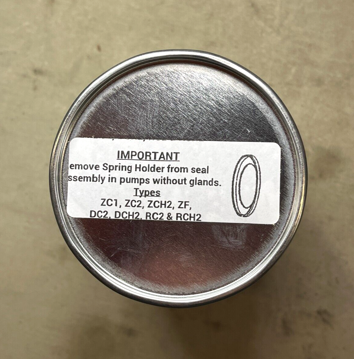 AMPCO PUMPS GS8103410 11/4'' SPRING LOADE SHAFT SEAL ASSEMBLY 4320-01-266-9830