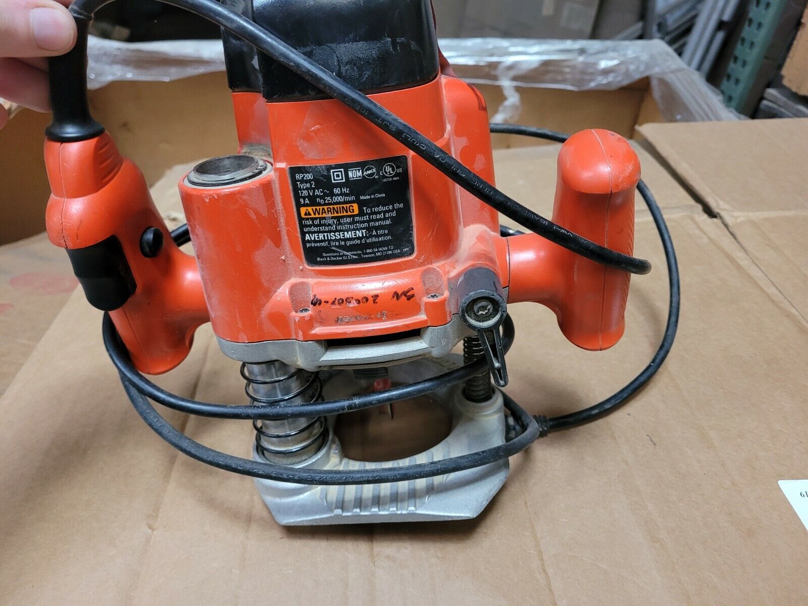 Old Style Military Surplus 1-3/4 HP Fixed Base Router DW616 – SECO ...