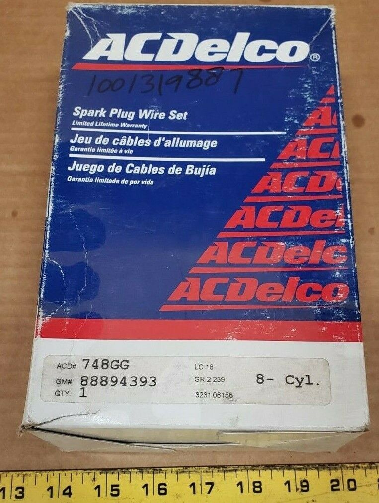 Spark Plug Wire Set ACDelco GM Original Equipment 748GG