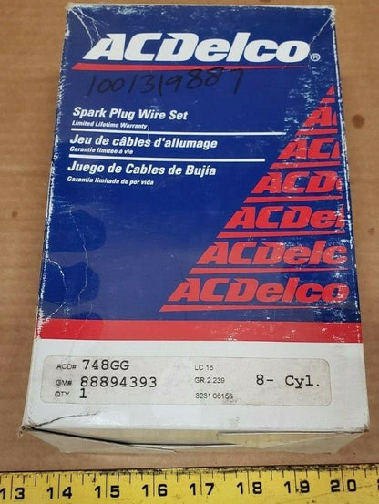 Spark Plug Wire Set ACDelco GM Original Equipment 748GG