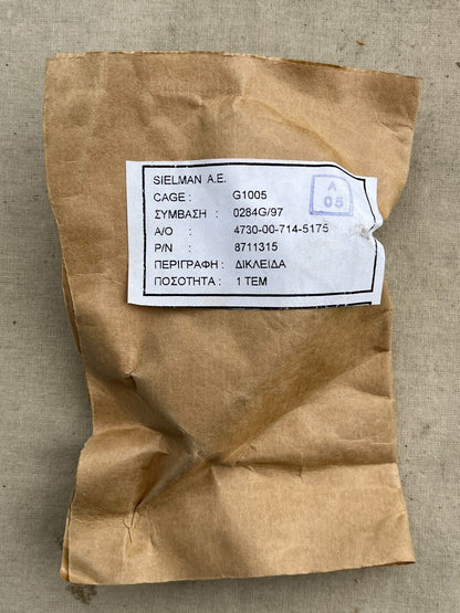 M60, M60A1 & M48A5 TANK 8711315 SELF SEALING SOCKET P-1811H 4730-00-714-5175