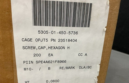 Head Cap Screw 23518404 NSN 5305-01-450-5736 - photo 4