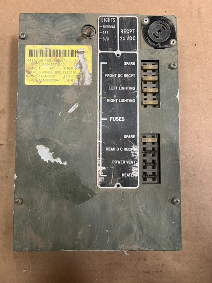 Control Box 12341910 NSN 2540-01-277-2313
