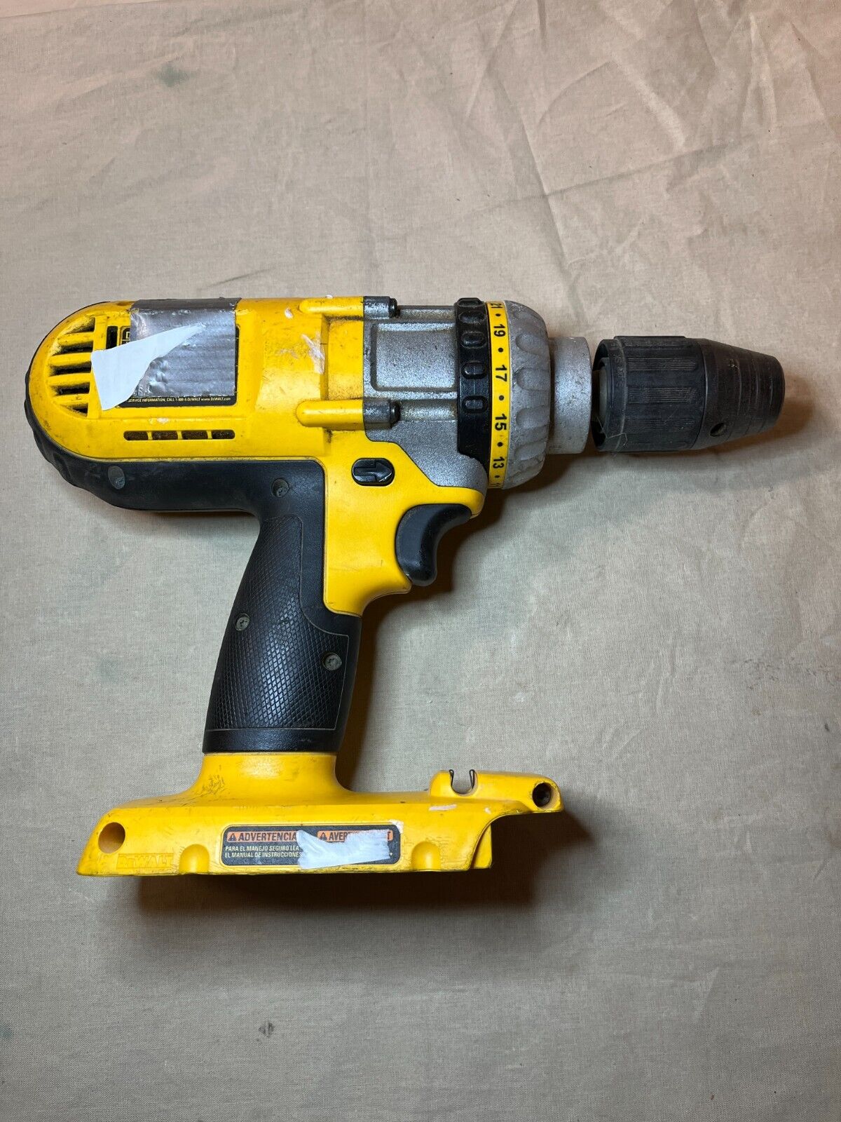 DEWALT PORTABLE ELECTRIC DRILL HAMMER 36V DC900KL DC901KL 5130-01-588-1550