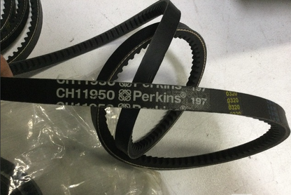 Perkins 2506 Drive Belt  Perkins 2806 SET OF 3 Drive Belt 10000-05190