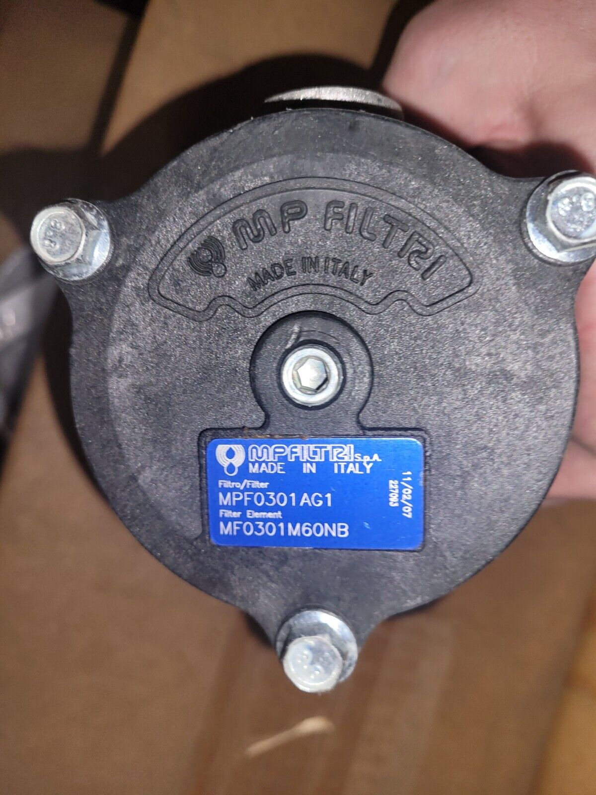 GENUINE MP FILTRI MPF0301AG1 FILTER ELEMENT MF0301M60NB MADE IN ITALY