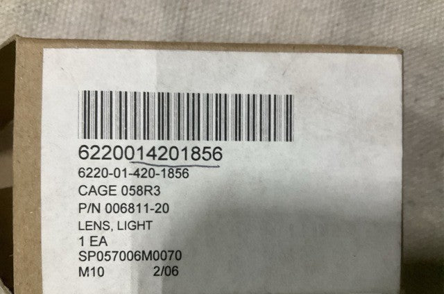 Light Lens 006811-20 NSN 6220-01-420-1856 - photo 3